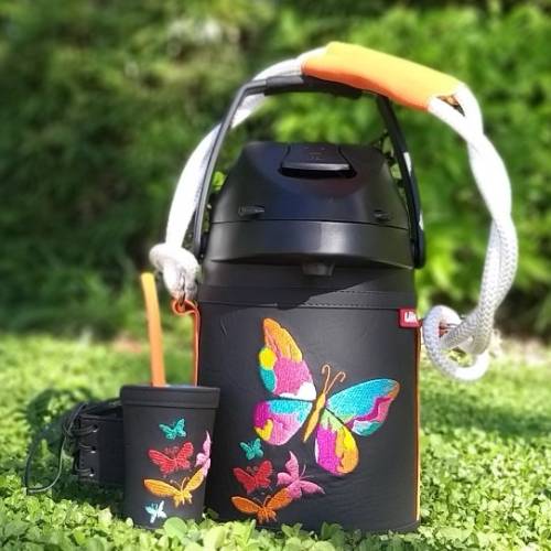 Luk Inox. 2.5 Mariposas Naranja