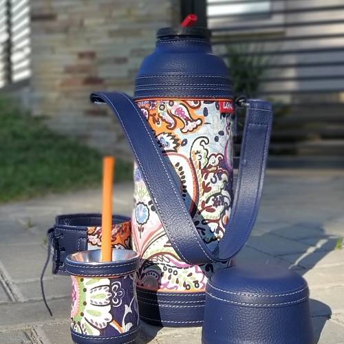 Luk Termolar Mate estampado azul